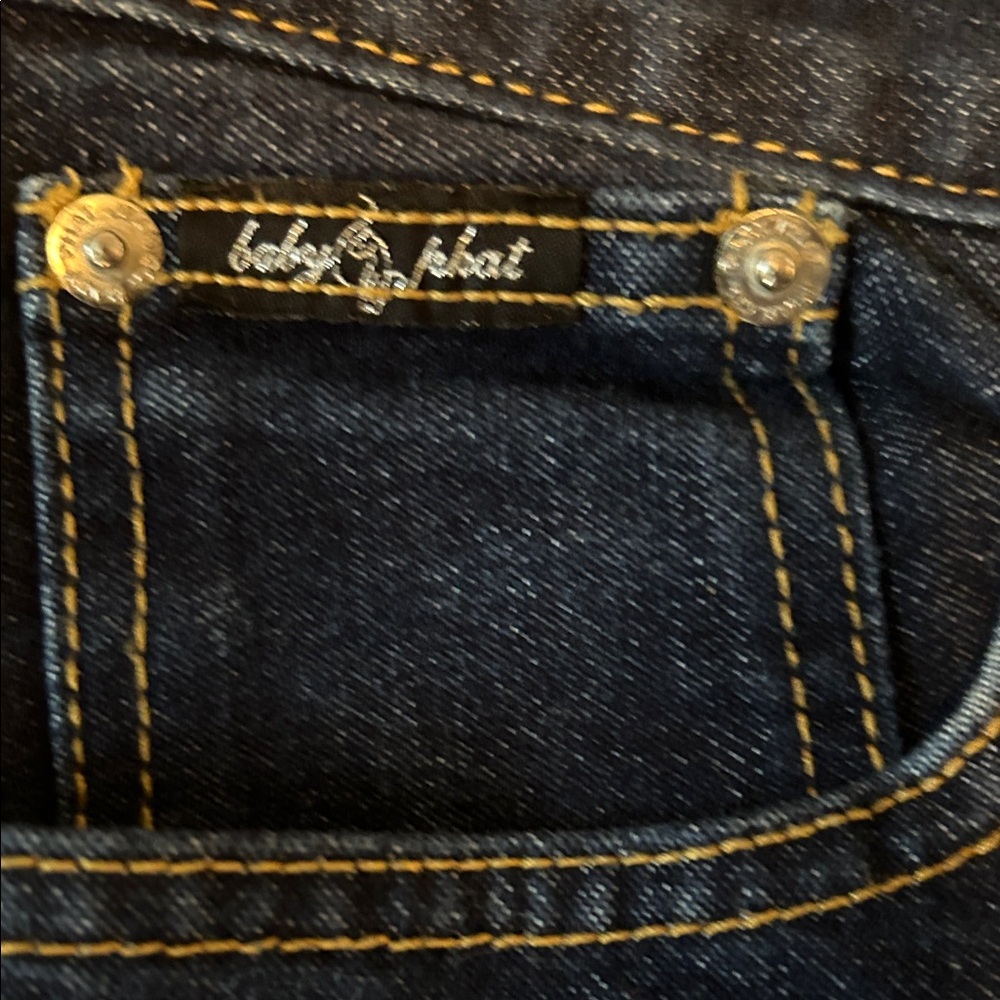 Baby Phat Dark Blue Women's Jeans - Picture 4 of 8